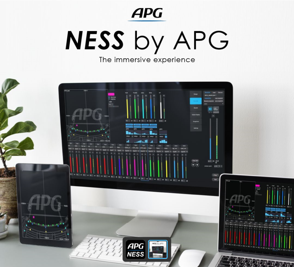 Arbane Group with APG France announces NESS - industry's first free spatialization software